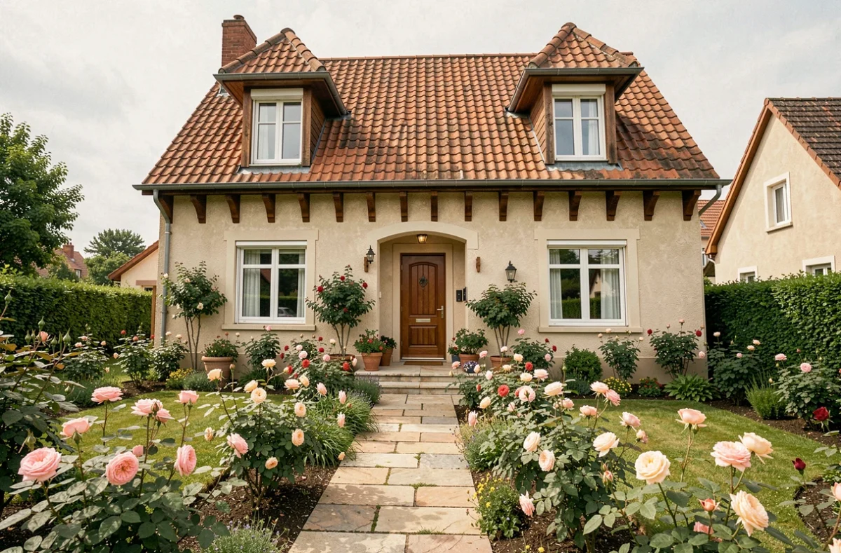 Maison individuelle de style régional réalisée par Maisons Bouvier près de Nantes