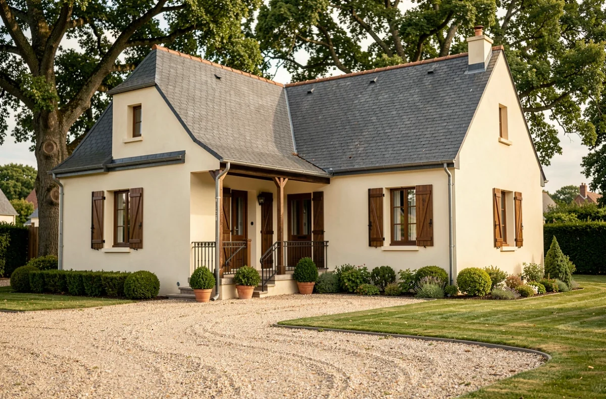 Maison individuelle traditionnelle réalisée par Maisons Dominique Charles près de Nantes